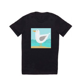 Beach Seagull T Shirt