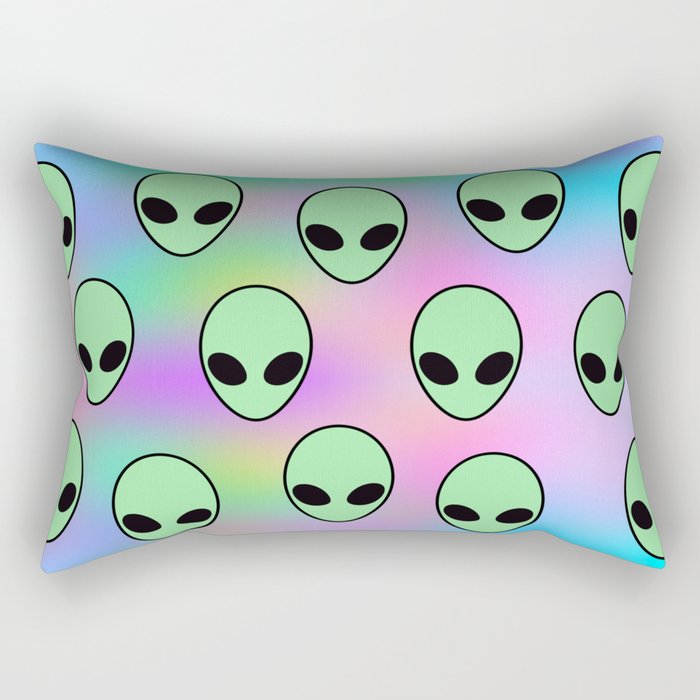 Aliens Rectangular Pillow