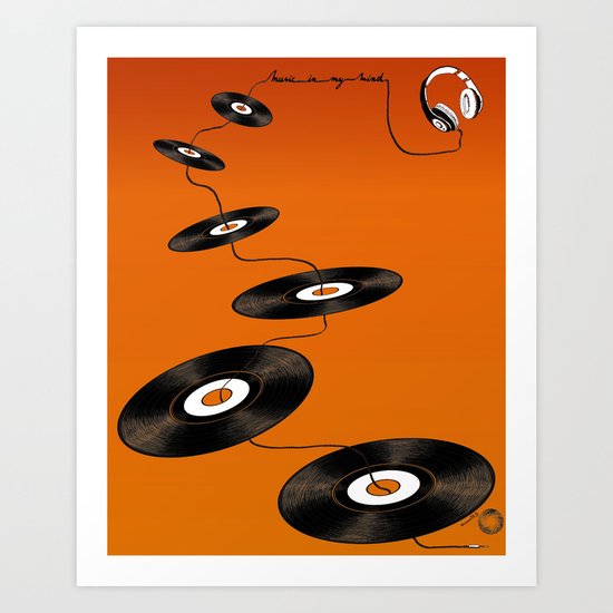 Music In My Mind II Art Print