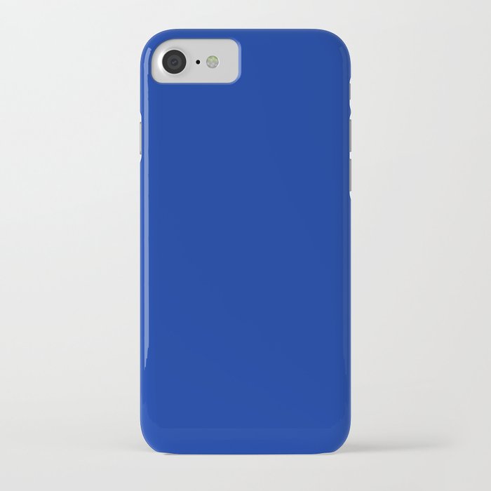 Imperial Blue - solid color iPhone Case
