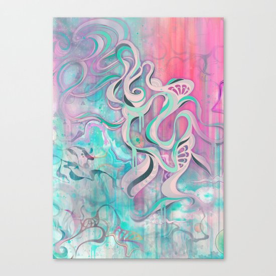 Tempest II (colour variant) Canvas Print