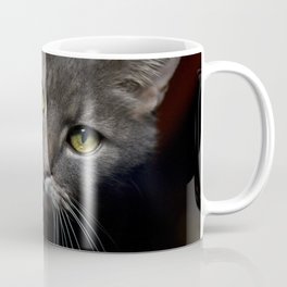 Grey Cat Coffee Mug