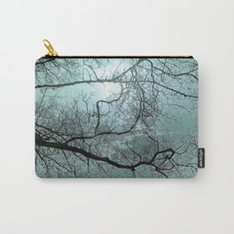 Blue Danube Carry-All Pouch | Color, River, Moon, Abstract, Blue, Landscape, Photo, Valzart, Digital 