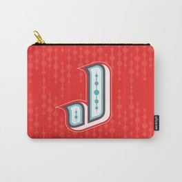 Type Art: Letter J Carry-All Pouch