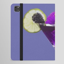 Periwinkle Fish Lady iPad Folio Case