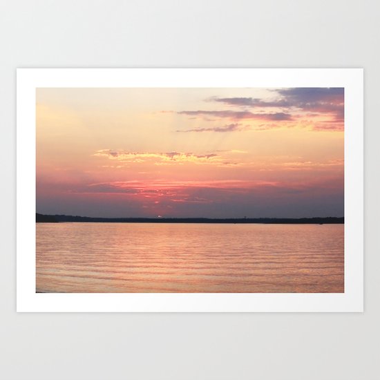 Sunset Art Print