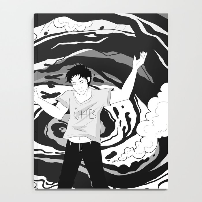 Percy Jackson Hurricane Notebook By Savvyrenee Society6