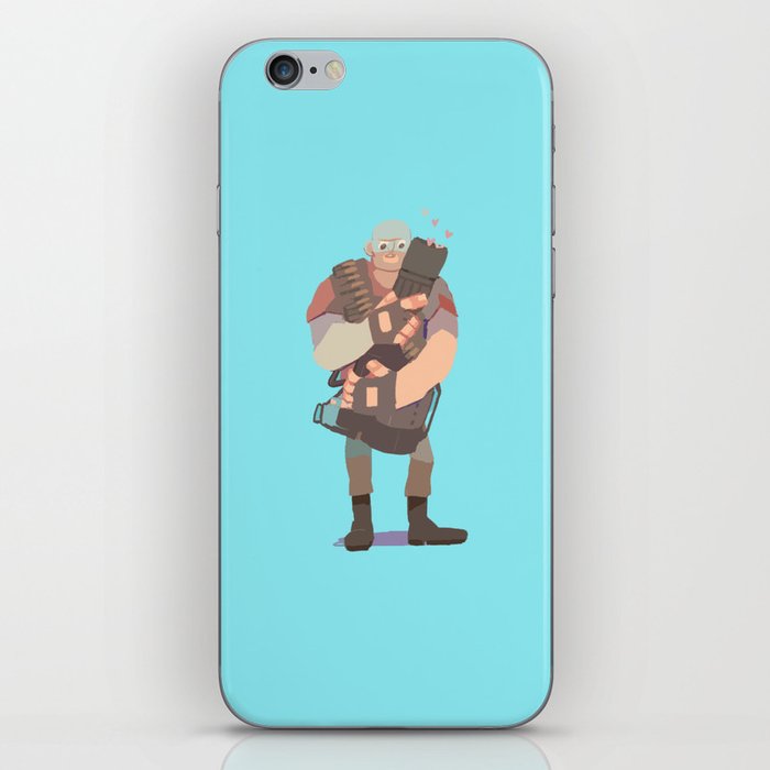 HEAVY WEAPONS GUY iPhone Skin
