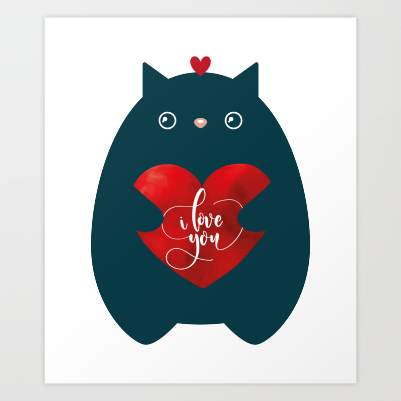 Valentine in love