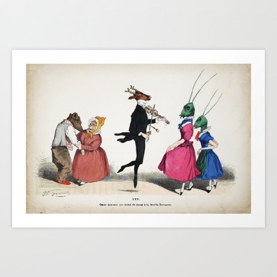 Fiddler Art Print