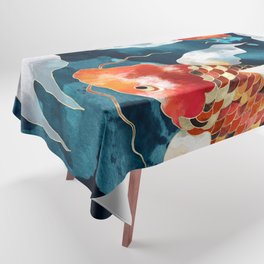 Metallic Koi II Tablecloth
