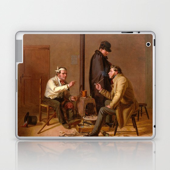 The Tough Story, Scene in a Country Tavern, 1837 by William Sidney Mount Laptop & iPad Skin