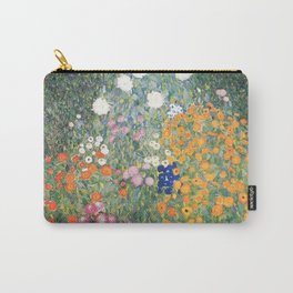 Gustav Klimt Flower Garden Carry-All Pouch