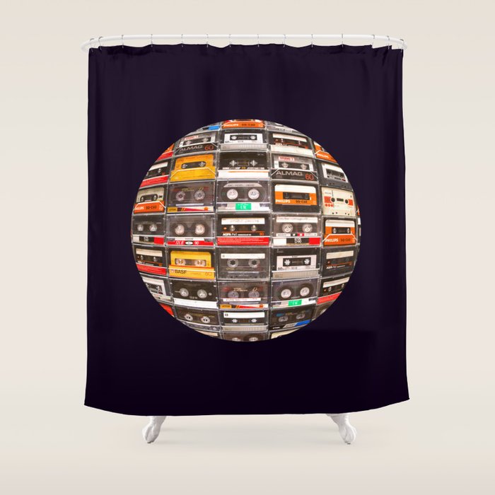 Something Nostalgic V Global Age Decor Society6 Something Nostalgic V Global Age Decor Society6 Art Shower Curtain