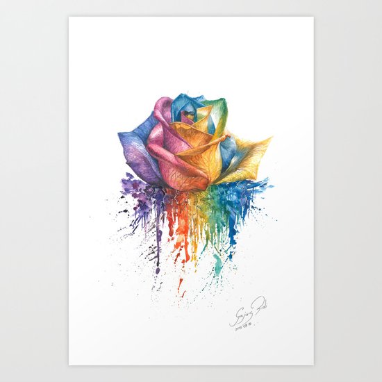 Fragile Beauty Art Print