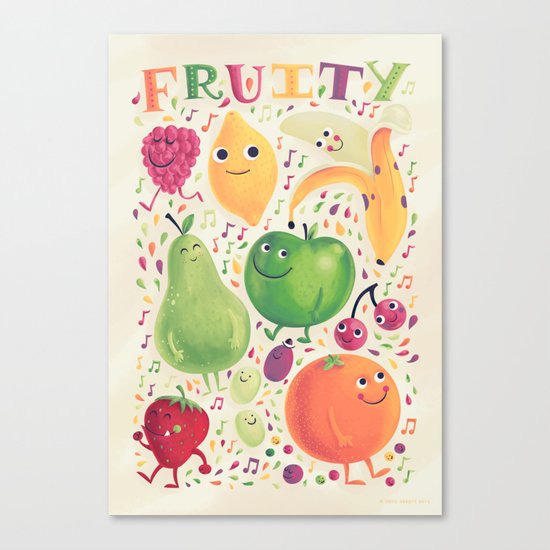 Fruity Canvas Print