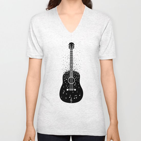 Musical ascension Unisex V-Neck