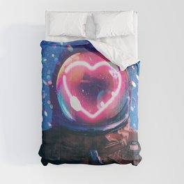 Astronaut in Love Comforter