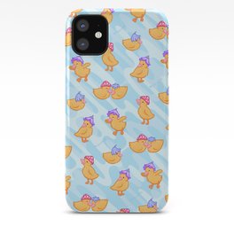 Flower Ducklings iPhone Case