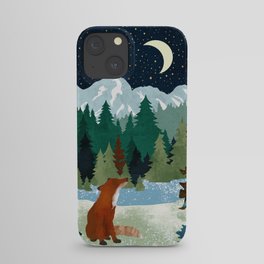 Winter Fox Vista iPhone Case