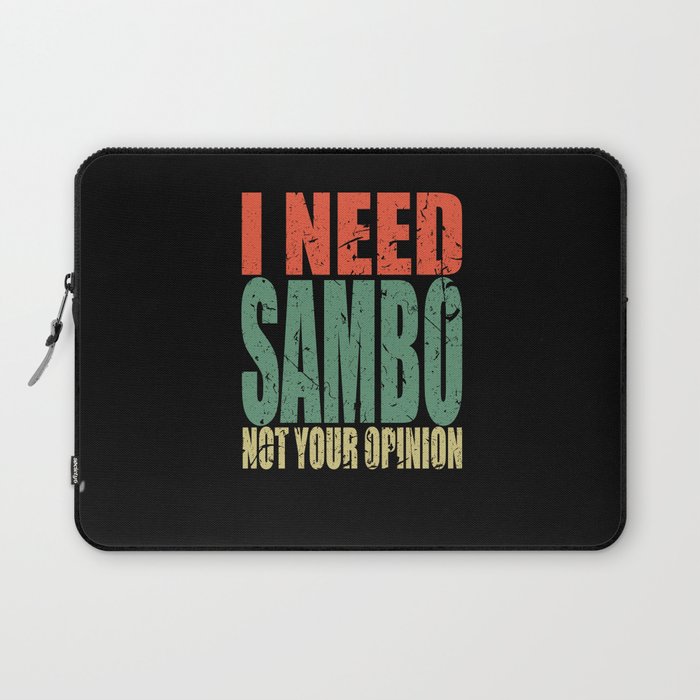 Sambo Saying funny Laptop Sleeve