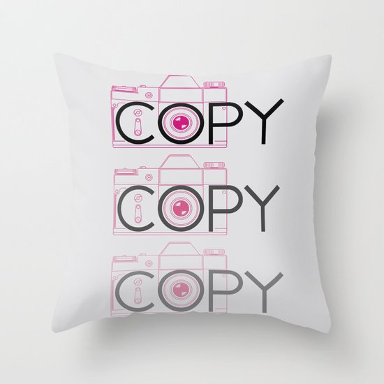 In time this too will fade Throw Pillow