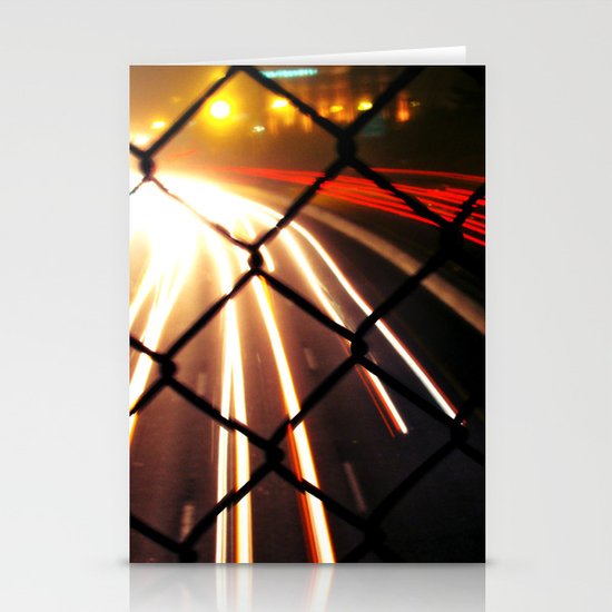 Streaming Light Stationery Cards