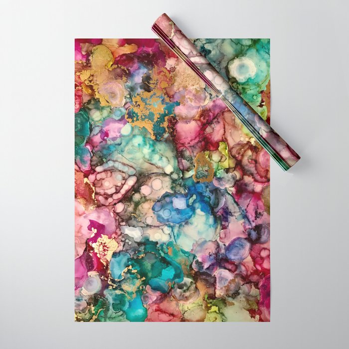 All The Gum Under The Desk Wrapping Paper By Ch00sewisely Society6