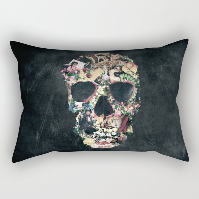 Vintage Skull Rectangular Pillow
