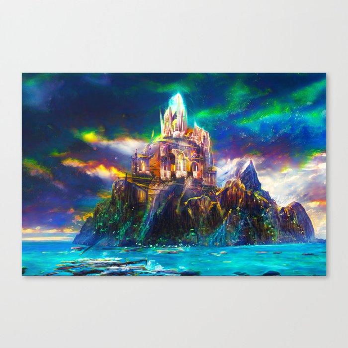 magic castle Canvas Print
