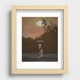 Just Stay Recessed Framed Print