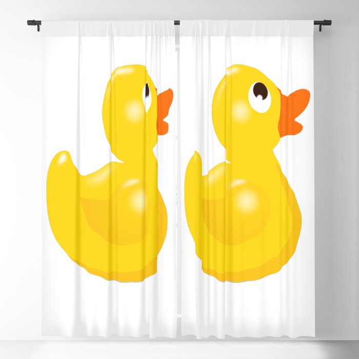 Rubber Duck Blackout Curtain
