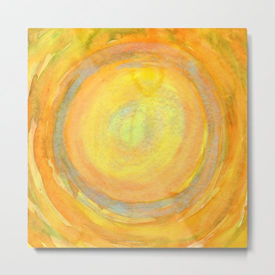 Focus on the Center Metal Print