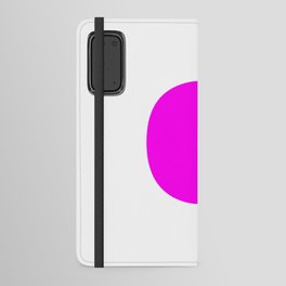 c (Magenta & White Letter) Android Wallet Case