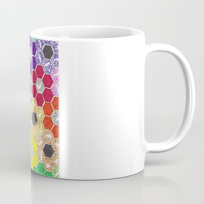 Rainbow Panel 2 Coffee Mug