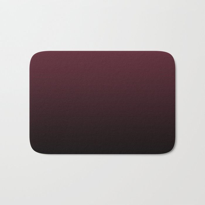 Burgundy Wine Ombre Gradient Bath Mat By Vintageappeal623 Society6