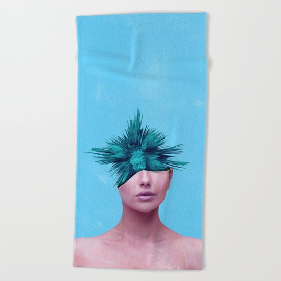 Head Grenade Beach Towel