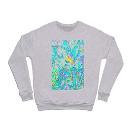 Colorful Palm Garden Crewneck Sweatshirt