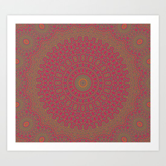 Mandala Art Print