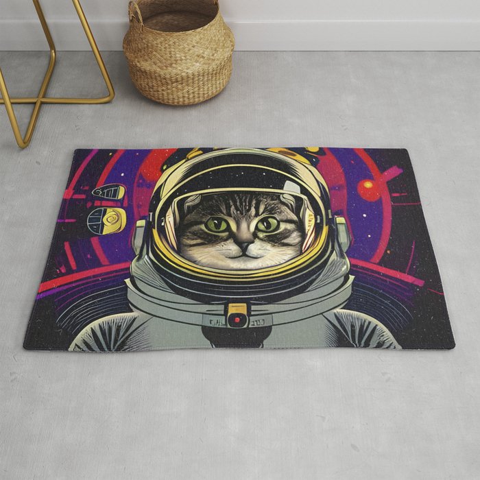 The Cat From Outer Space Rug