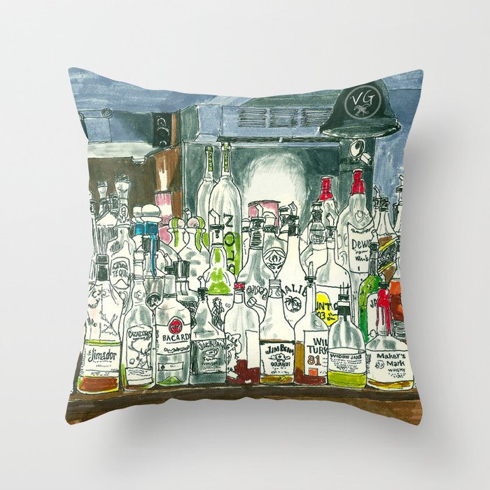 The Locals Throw Pillow