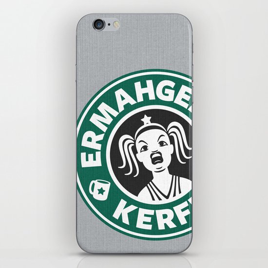 Ermahgerd, Kerfer! iPhone & iPod Skin