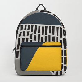 Umbrella Rain Abstract Backpack | Graphicdesign, Summer, Oranges, Raindrop, Lemon, Fruit, Grey, Clouds, Umbrella, Digital 