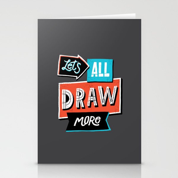 Draw, More Stationery Cards