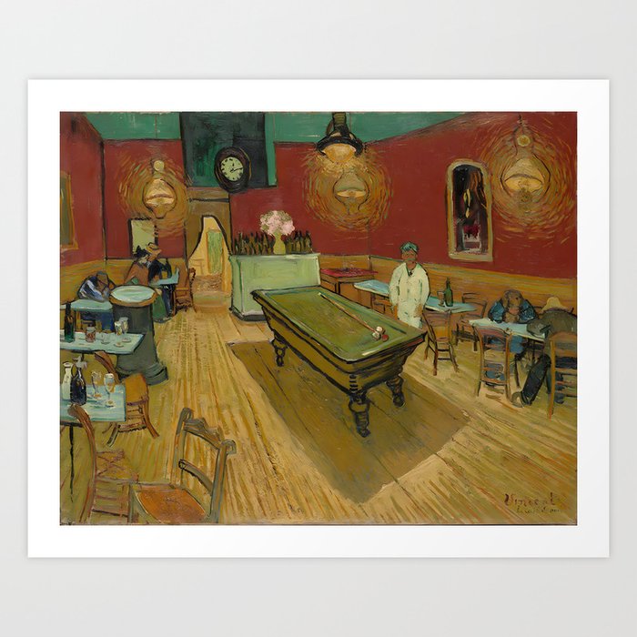 Night Cafe-Vincent van Gogh Art Print