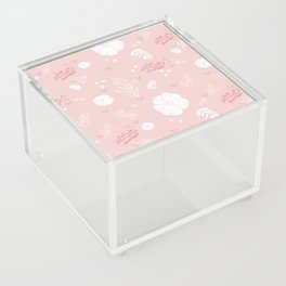 seamless spring pink pattern Acrylic Box