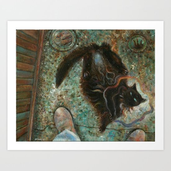 Mo! Art Print