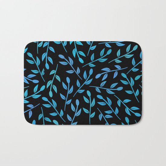 Colorful Leaves XI Bath Mat