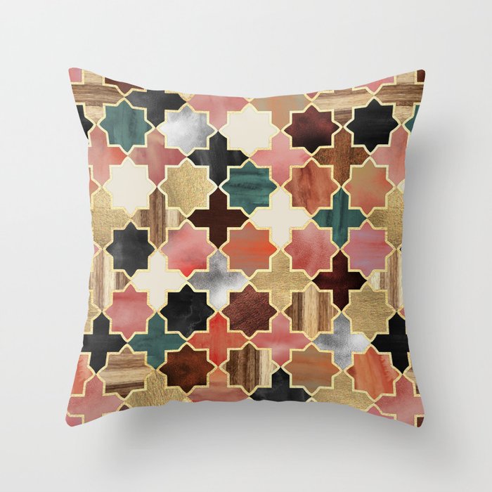 Moroccan throw hotsell pillows
