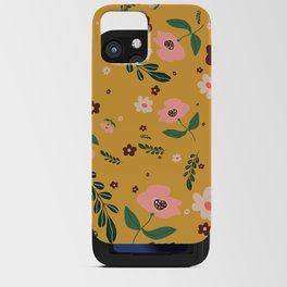 Floral Surface Pattern Design  iPhone Card Case